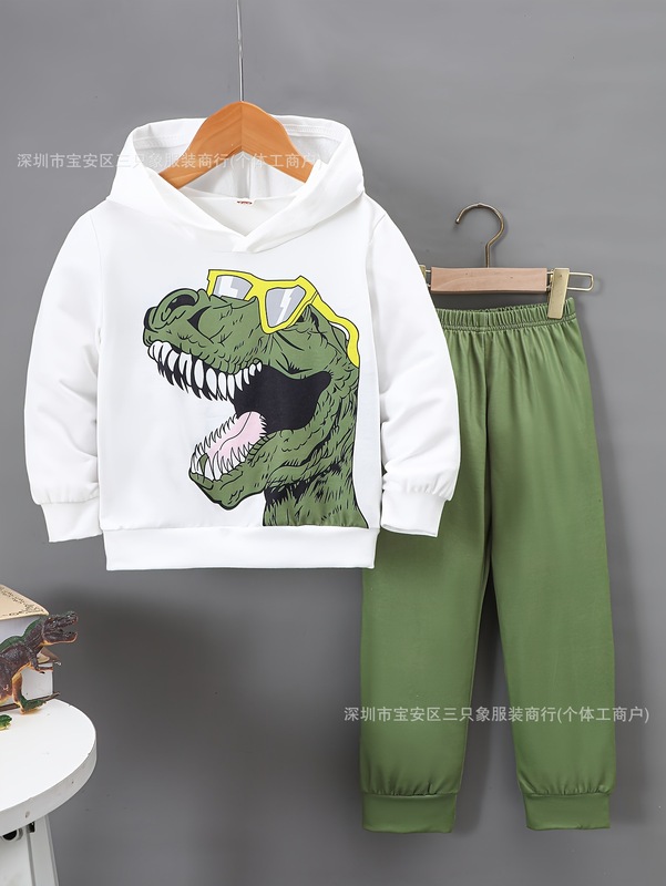 Boys' warm hoodie set, children's autumn sports set 男童卫衣|undefined