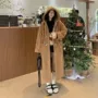 保暖秋冬季连帽显瘦大衣