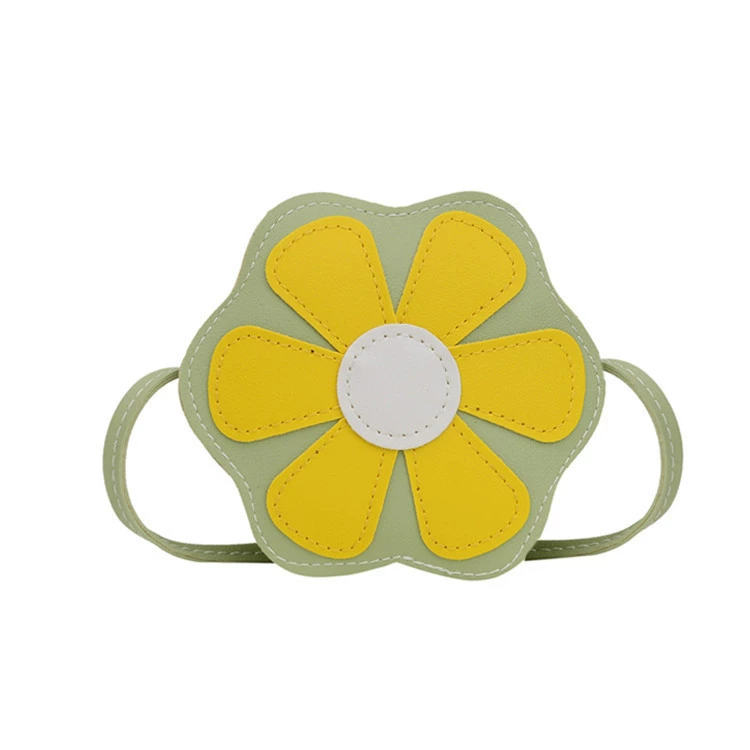 Fashionable cute small children's bag, wallet for princess, flowered