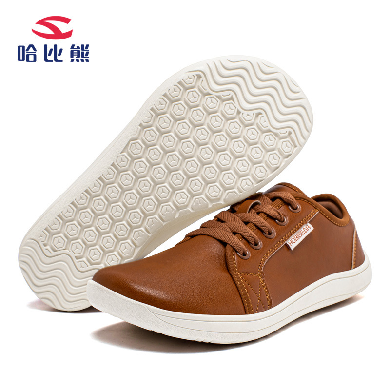 GS8073G 다크 브라운 가죽 신발