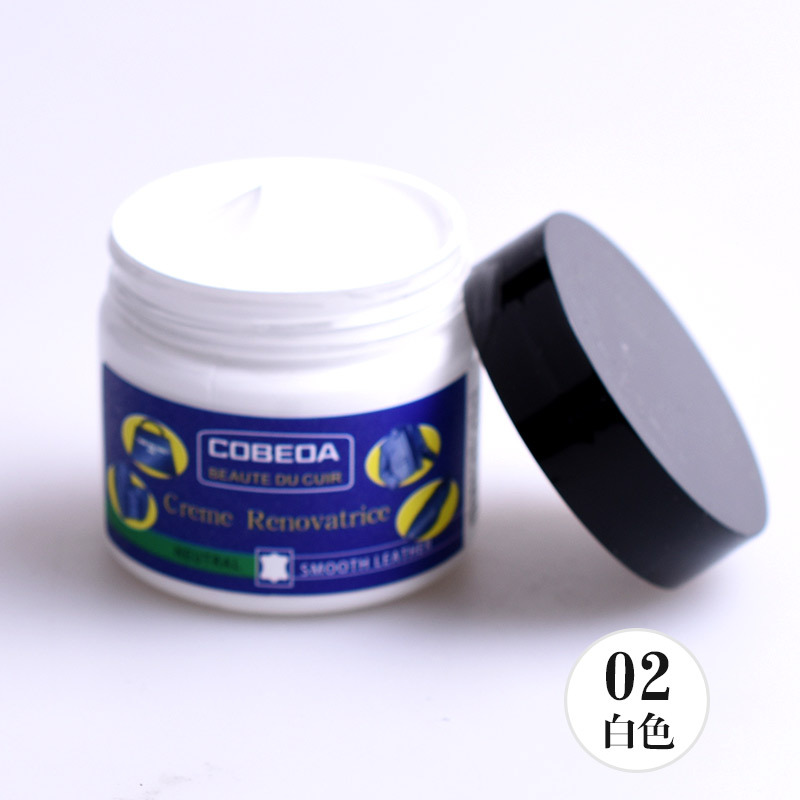 Venta directa de fábrica kangbida agente de coloración de cuero sofá bolsa de cuero para colorear zapatos de cuero de reparación de desgaste color suplemento crema