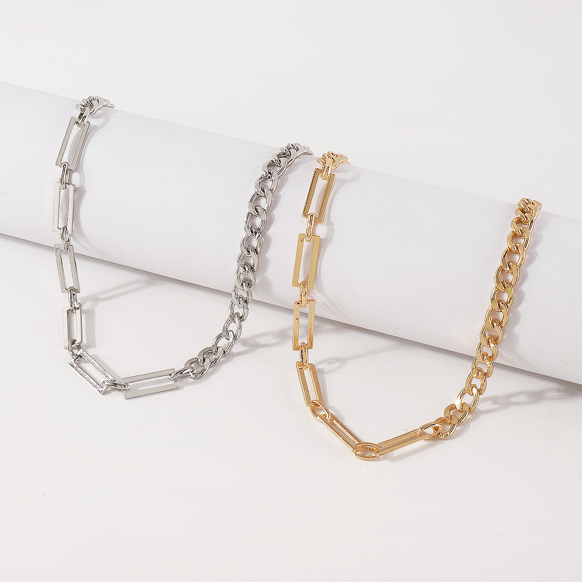 Fashion Solid Color Alloy Plating Womenu0027S Necklace 1 Piece