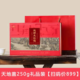 武夷岩茶大红袍特级浓香型礼盒250g高档商务礼品送长辈茶叶伴手礼