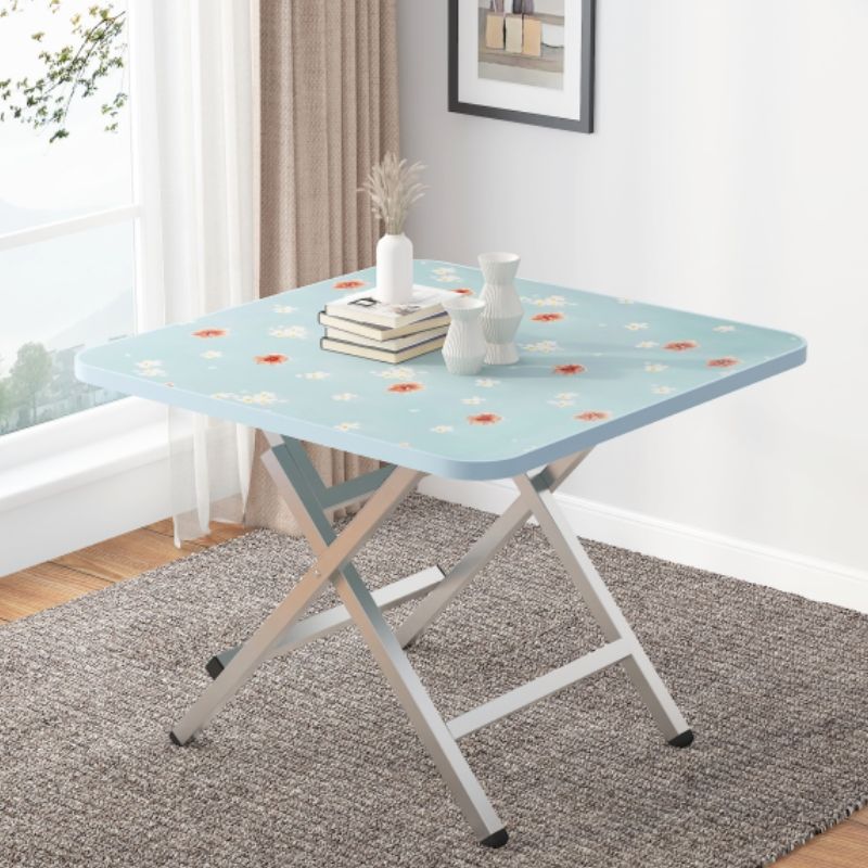 Mesa plegable alquiler de alquiler de mesa de comedor al aire libre portátil mesa de estand simple mesa de comedor casera mesa cuadrada