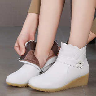 �����oʿЬ��ɫ��Ь�ӽq��ů����Ь�¸�ţ�����ƤŮ��ѥ��a41�a