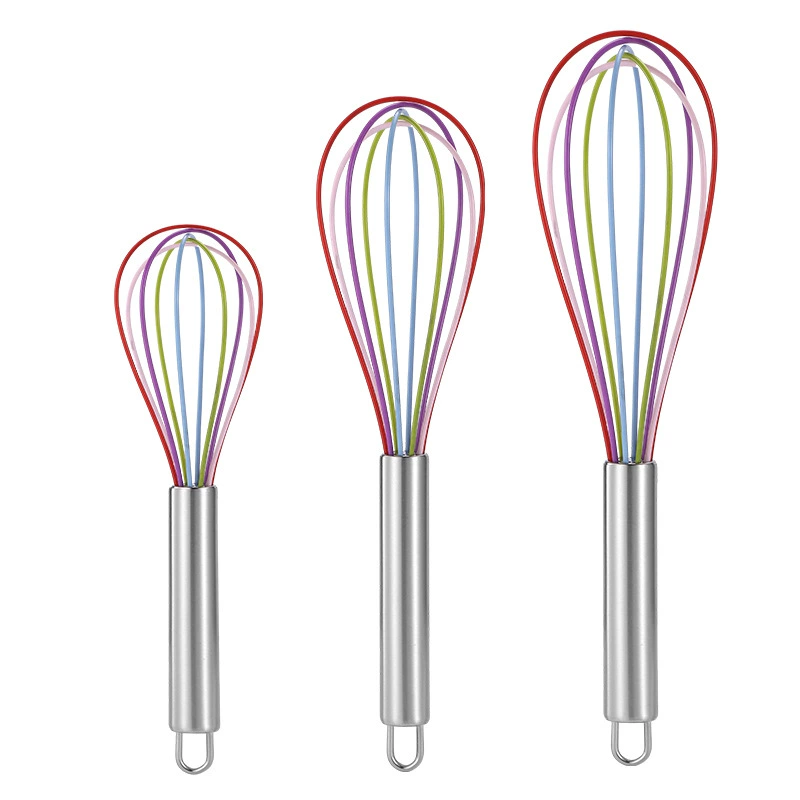 Manual stainless steel handle Silicone cake cream cream baking tool baking tool