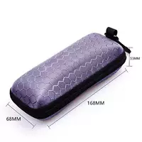 Новый устойчивый к сжатию сотовый Чехол для солнцезащитных очков EVA Zipper Bag Солнцезащитные очки Многофункциональная сумка для очков Упаковочная коробка для хранения