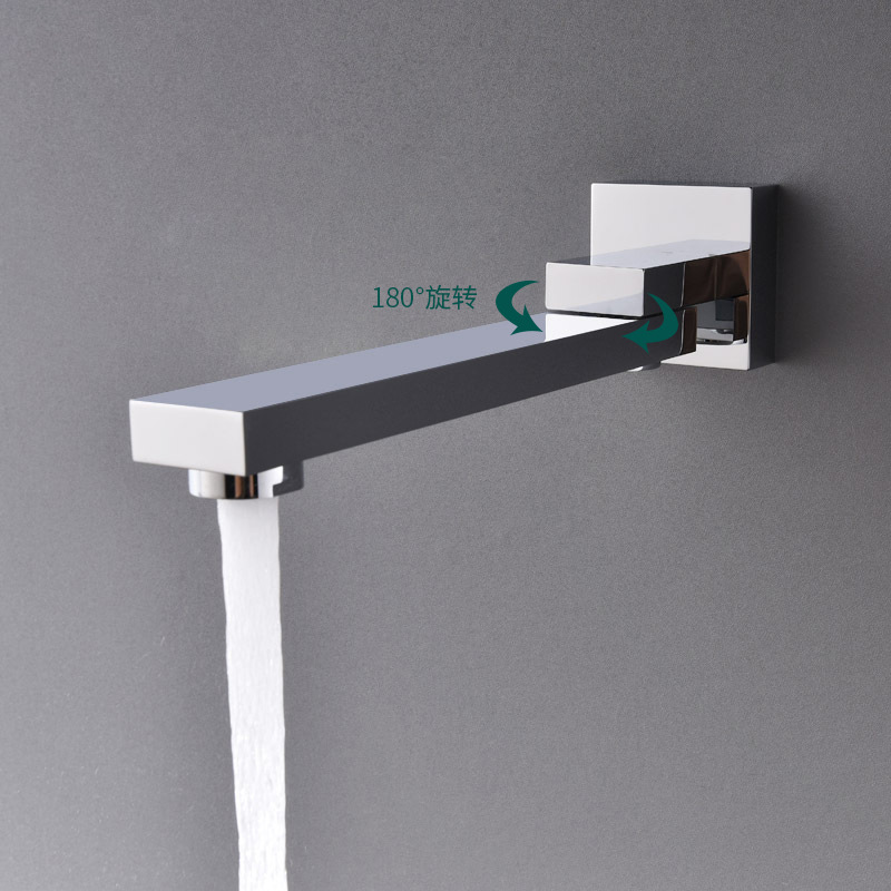 (Acero inoxidable) plata brillante cuadrado swing boca