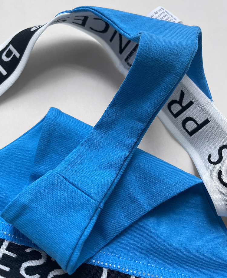 70g Weight Low Waist Panties Waist Thong Panties Style Panties Lingerie Type Cotton Fabric Type 3 PCS/Package Quantity Letter Pattern All Seasons Season Women's Gender Lady, Sexy Style Letter Low Waist Thong Panties 11