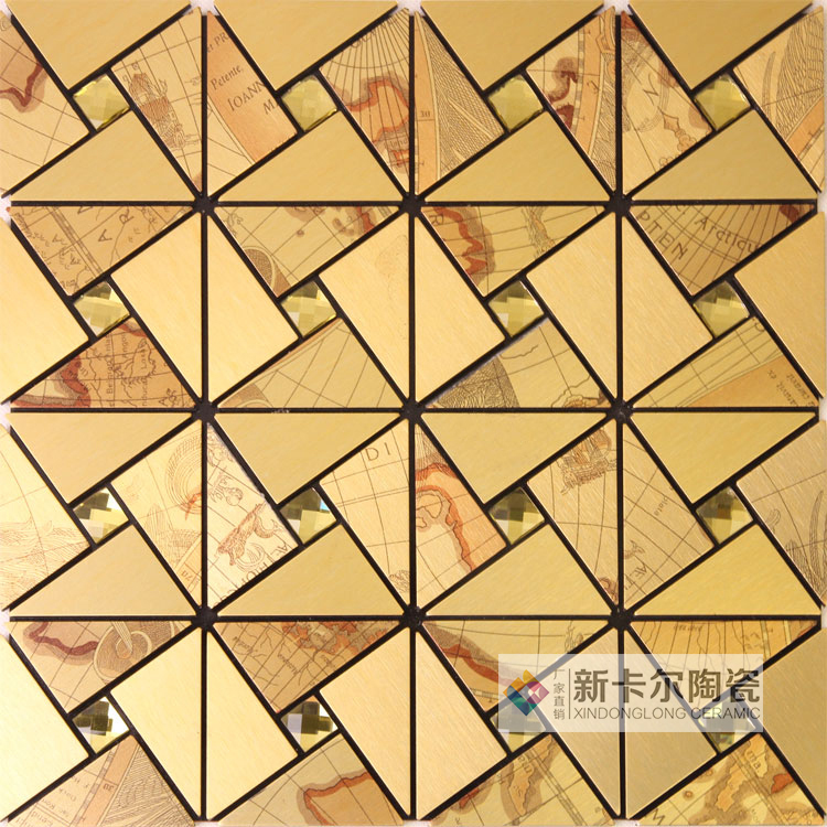 황금 지구 풍차 - 접착식 뒷면이 함께 제공됩니다.