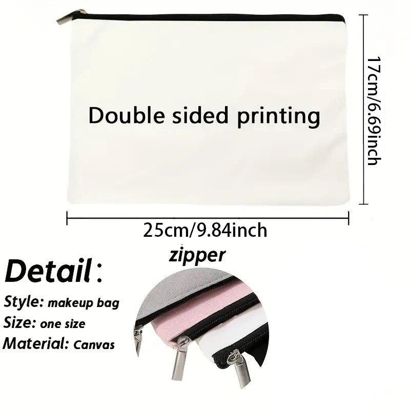 Bolsa de Cosméticos Impermeable de Lino con Estampado Doble Cara de Taylor Swift, Venta Directa de Fábrica, Éxito de Ventas en Amazon Internacional