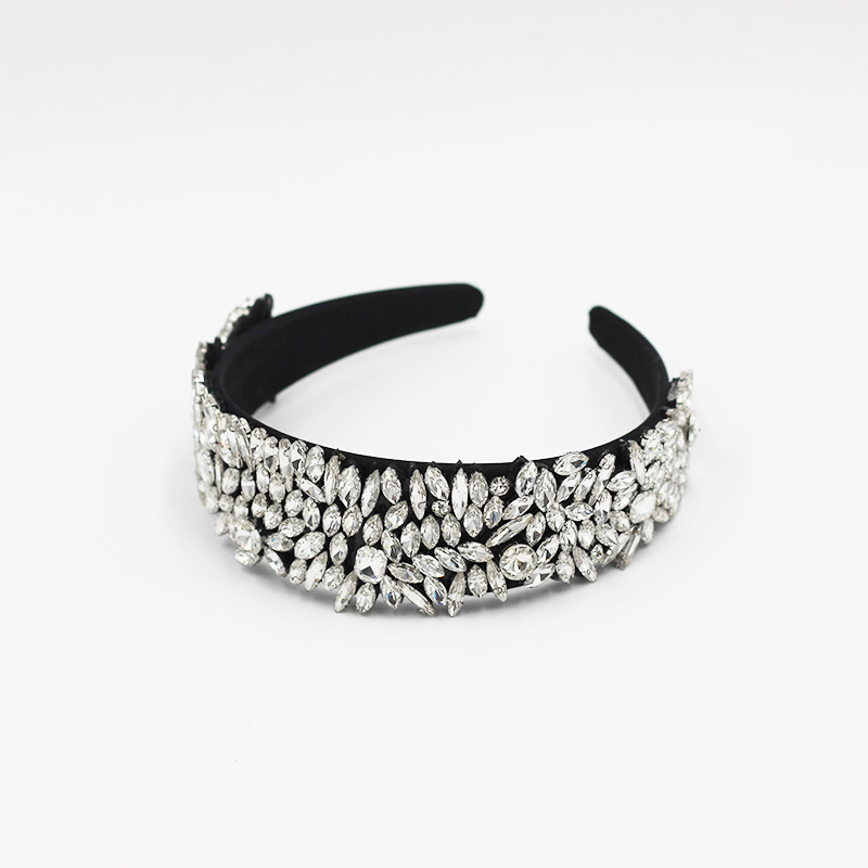 New Fashion Baroque Luxury Full Diamond Headband display picture 4