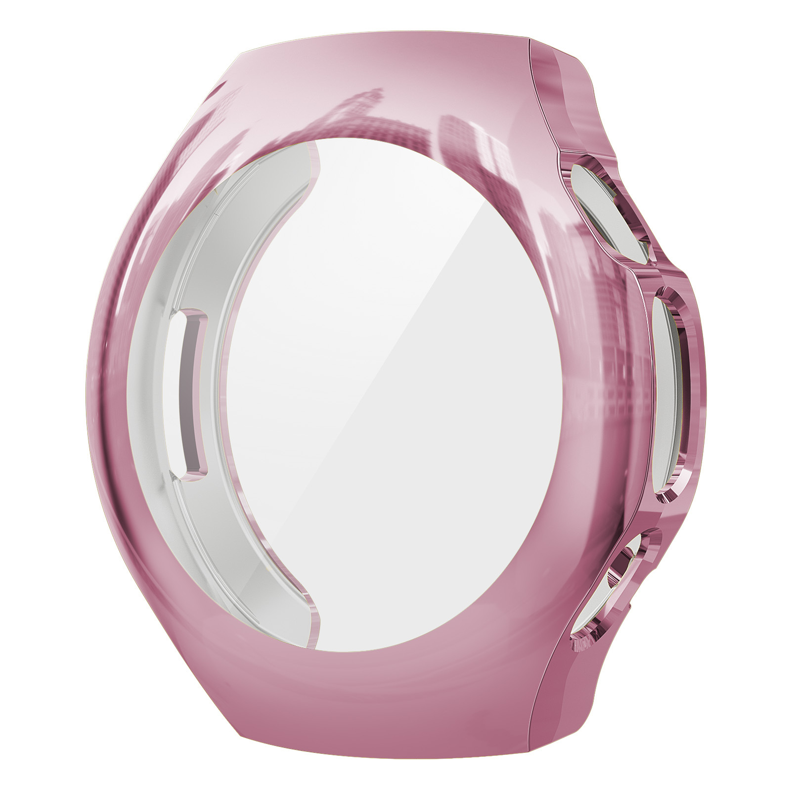 The new product is suitable for the HUAWEI Watch5 protective case. The Huawei Watch5 watch features a fully covered electroplated TPU case Specification drawing