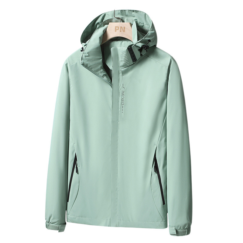 Explosión al aire libre tres en uno chaqueta de terciopelo interior chaqueta de montaña chaqueta deportiva casual chaqueta de caparazón blando para hombres y mujeres