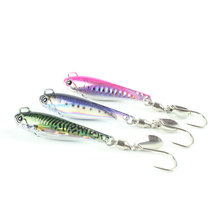 20/30/40/60g仿生3D打印涂装铅鱼 海钓快抽青物鲅鱼铁板路亚假饵