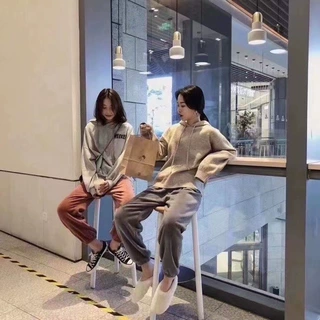 严选秋冬双面珊瑚绒暖暖裤女款束脚灯笼裤亲肤保暖可外穿居家睡裤