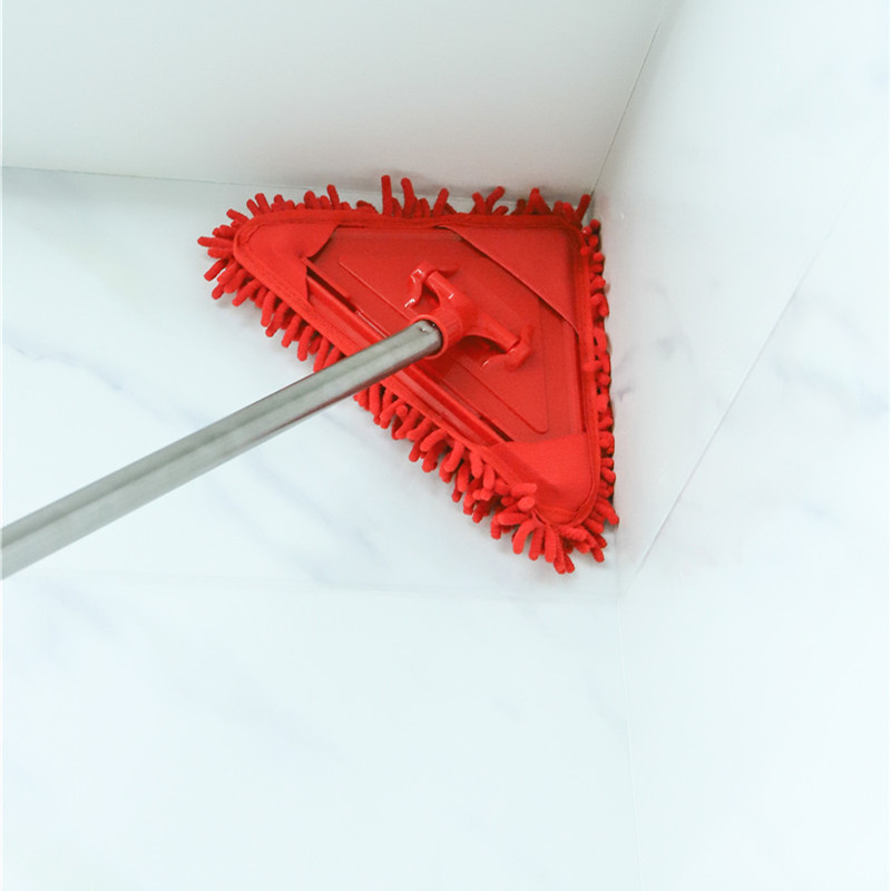 Triangle Duster Dust Removal and Ash Sweeping Spider Web Household Complete Set of Roof Cleaning Tools Cleaning and Wiping Wall