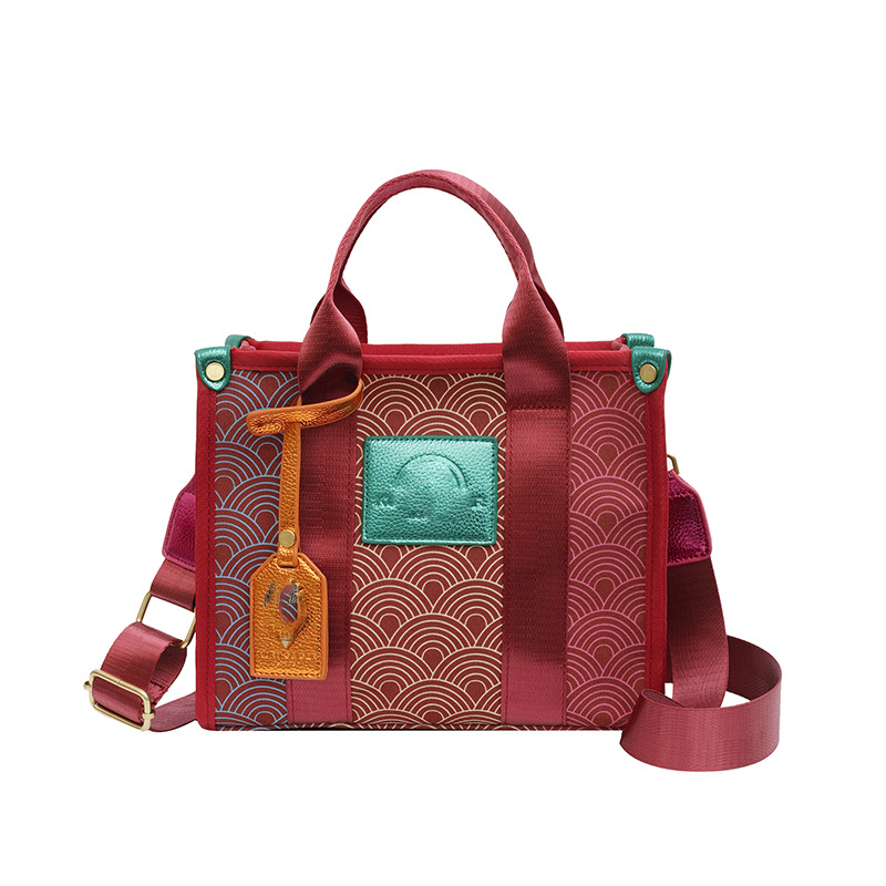 2025 primavera venta caliente bolso de mujer transfronterizo todo fósforo a juego bolso de mensajero de hombro de gran capacidad para viajeros