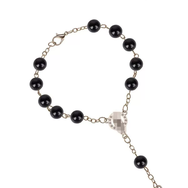 Cross-Border Amazon New Colorful Bracelets, Prayer Beads, Baptism Gifts, Finger Chains, Car Pendants, Jewelry Manufacturer