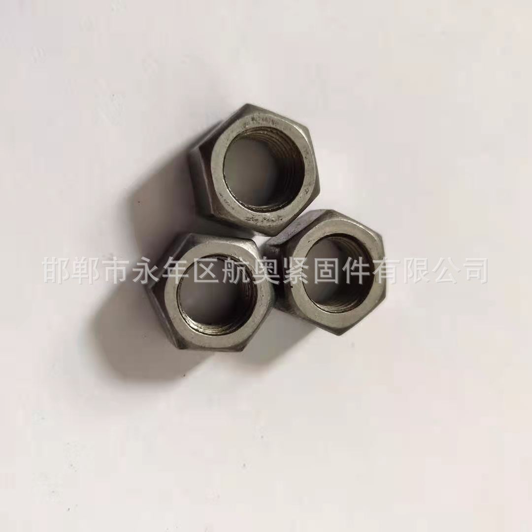 厂家直销外六角螺母12*1.25牙12厚14厚15厚17厚大量现货批发