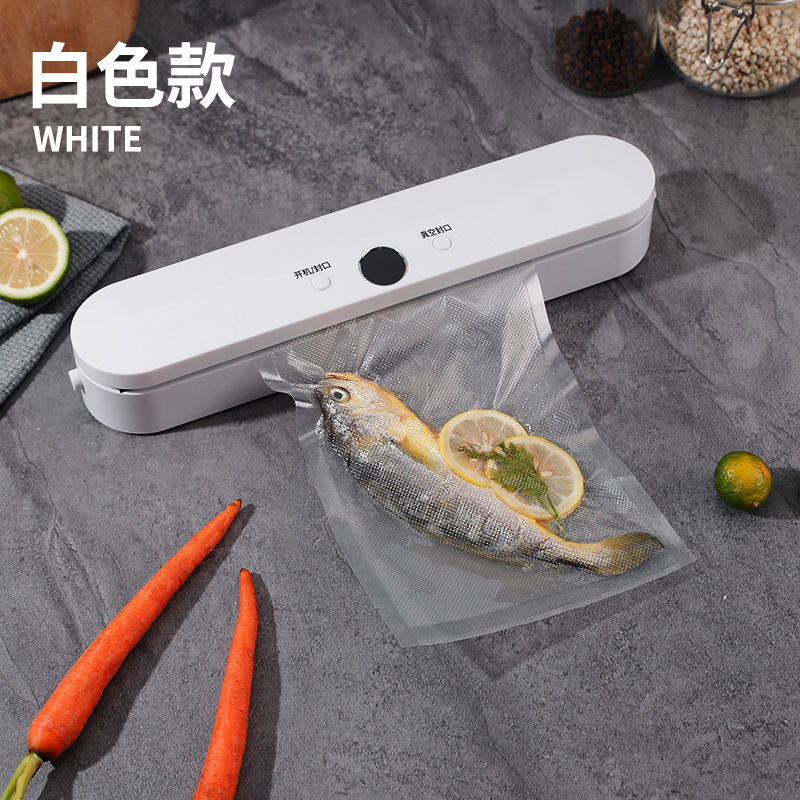 Máquina de sellado al vacío doméstico transfronterizo Máquina de envasado al vacío de cocina Máquina de sellado de alimentos portátil Máquina de conservación automática image 8