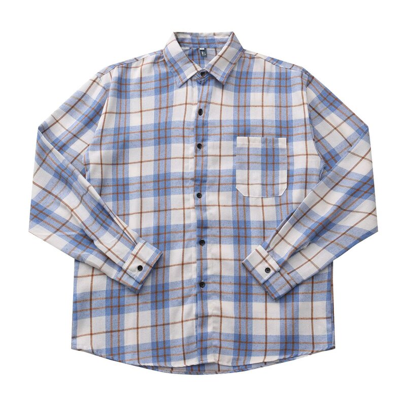 2025 New Stylish and Beautiful Tops for Women, Light Blue Plaid Short-Sleeve Shirts, Men's Designer Niche Blue Plaid Shirts 2025 New Stylish and Beautiful Tops for Women, Light Blue Plaid Short-Sleeve Shirts, Men's Designer Niche Blue Plaid Shirts