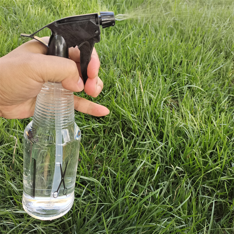 Regadera de plástico prensado a mano color caramelo jardín balcón riego aspersión 500ml plástico herramienta de jardinería regadera