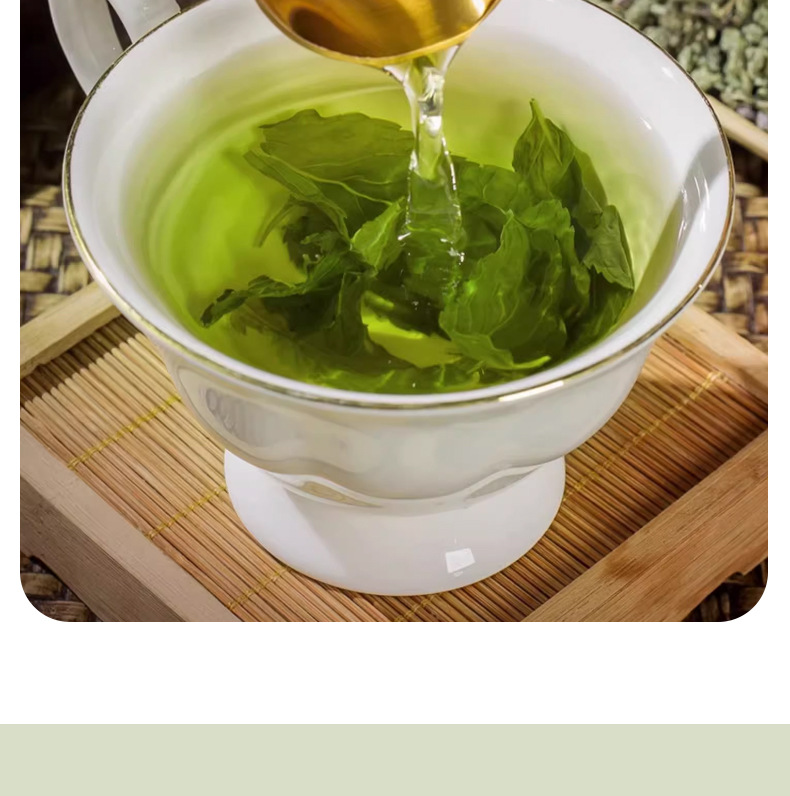Mint Leaf Tea Bo He 500g Dried Mentha haplocalyx Loose Herbal Tea for Cooling Infusions specifications