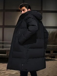 H 79890 Men's Hooded Cotton Jacket ��ʿ�޷� ���R�d�羳�W