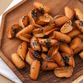 日本进口池重芝麻松饼三色松饼干煎饼海苔茶点心卡昵诗零食膨化网