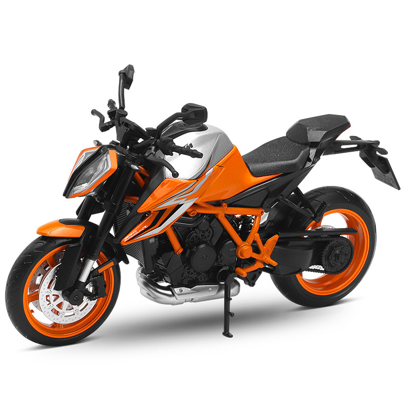 CCA 1: 12 KTM1290 Duke modelo de simulación de aleación de motocicleta para niños juguetes coleccionistas adornos