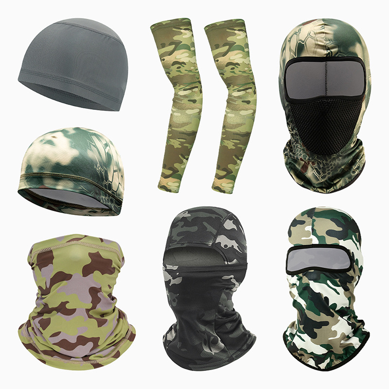 Outdoor Running and Cycling Breathable Quick-Dry Pirate Hat Bicycle Motorcycle Helmet Liner Melon Cap Sports Soft Hat
