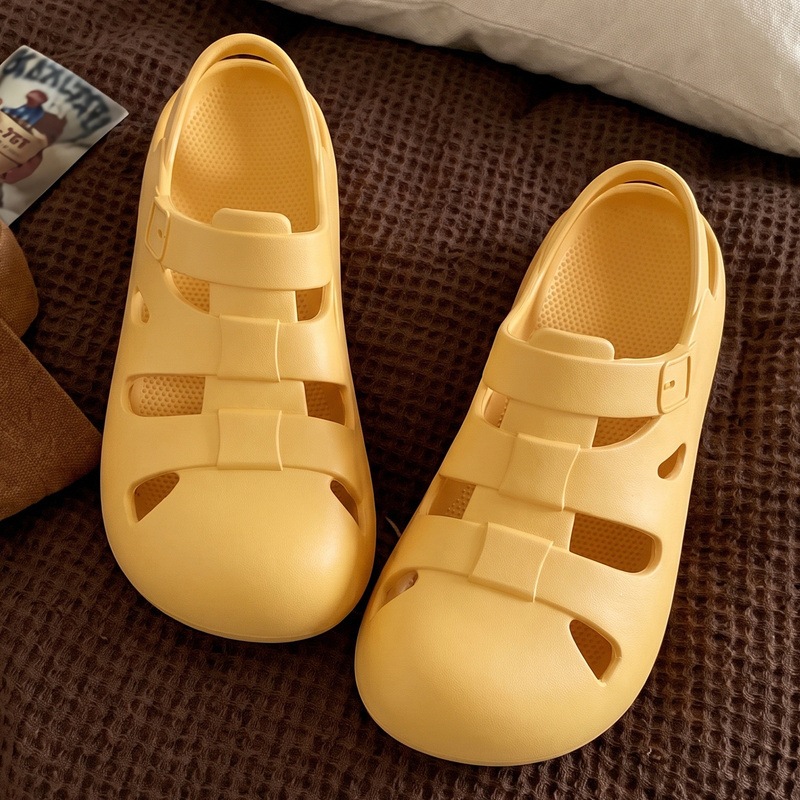 Women's Clogs, Sandals And Slippers, Two-in-one, Outdoor Wear, Closed-toe, Comfortable For Commuting, Breathable Summer_vogvips.com