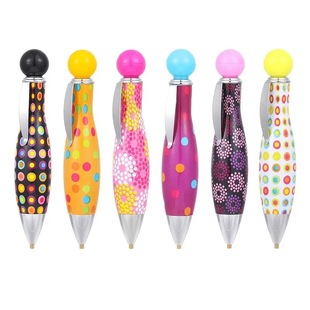 Diamond Painting Tool Dot Diamond Pen Multi-Color Bowling Style Diamond Sticker Dot Diamond Tool 5D Diamond Painting Dot Diamond Pen