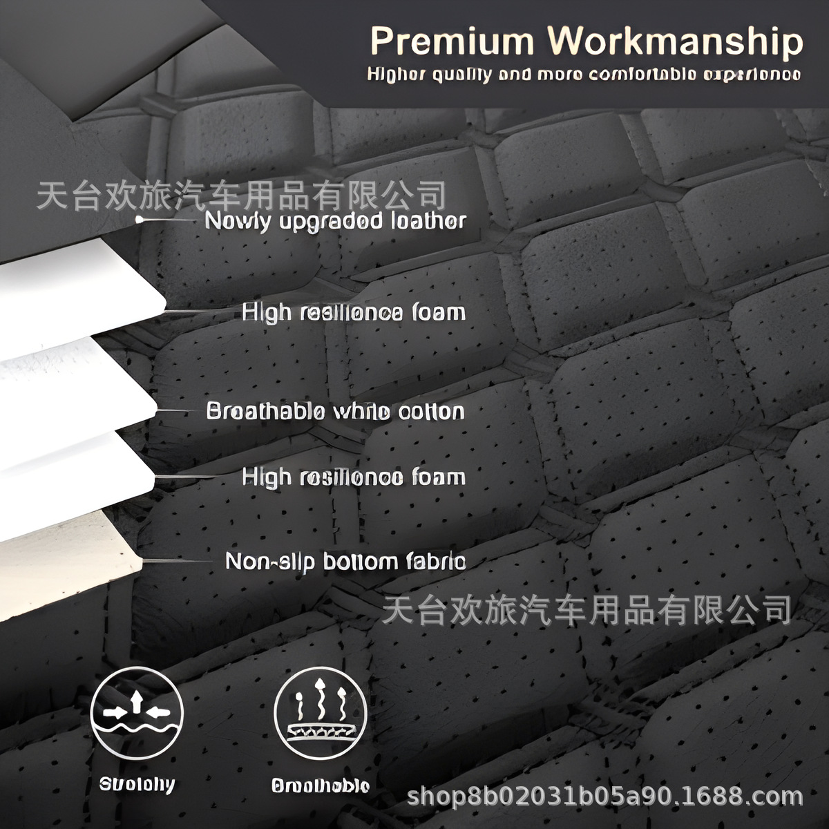 [Border-Border] Wrangler Unlimited 07-17 Special Wrangler Fully Surrounded Car Seat Cover Seat Cushion