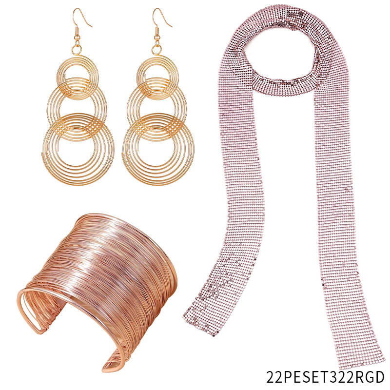 Accesorios para pelucas de fiesta de carnaval, collar de Elvis estilo disco de los 70, accesorios de fiesta de los 90, peluca de fiesta