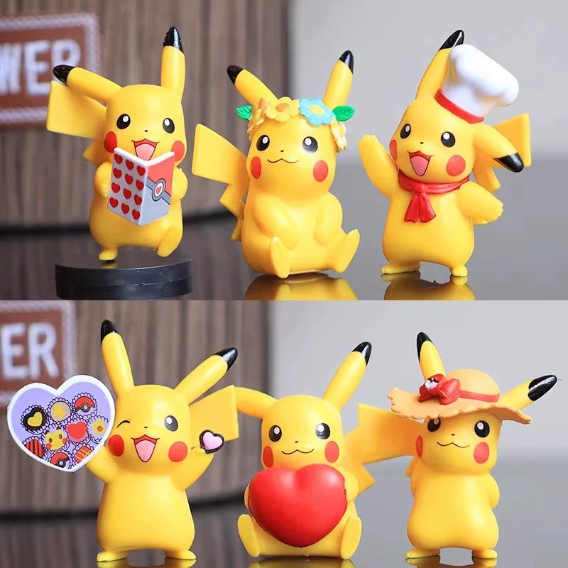 사랑 피카츄 6개 세트