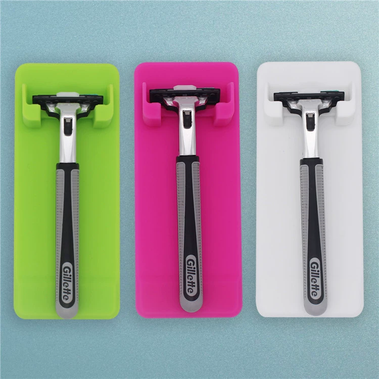 Silicone razor for traveling, handheld storage system, universal case, (Physicals)