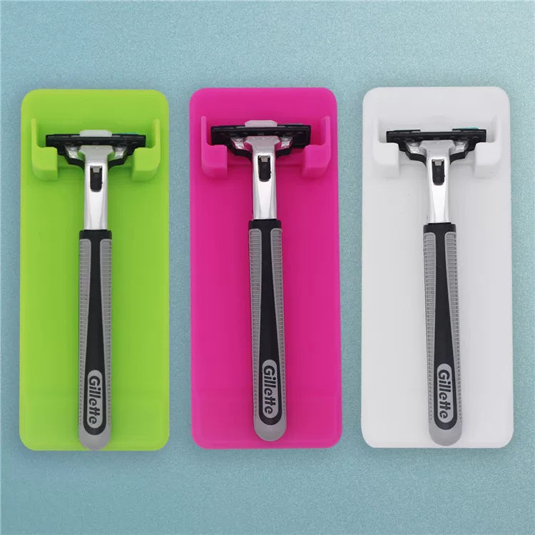 Silicone razor for traveling, handheld storage system, universal case, (Physicals)