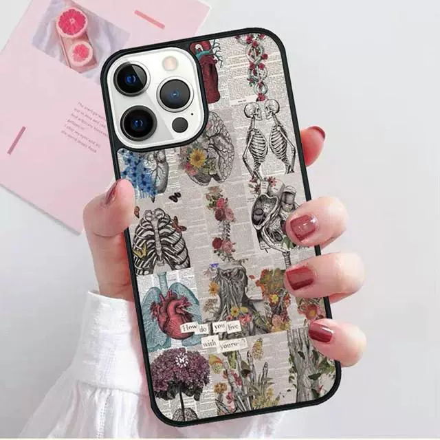 Apple, совместимый физиологический чехол для телефона, защитный чехол, iPhone 16, анатомия