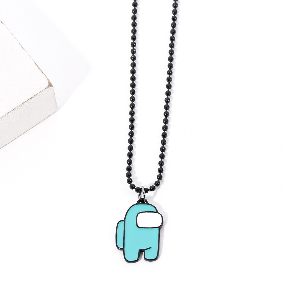 Transfronterizo nuevo al por mayor entre nosotros juego periférico collar espacio Hombre Lobo matando collar en stock