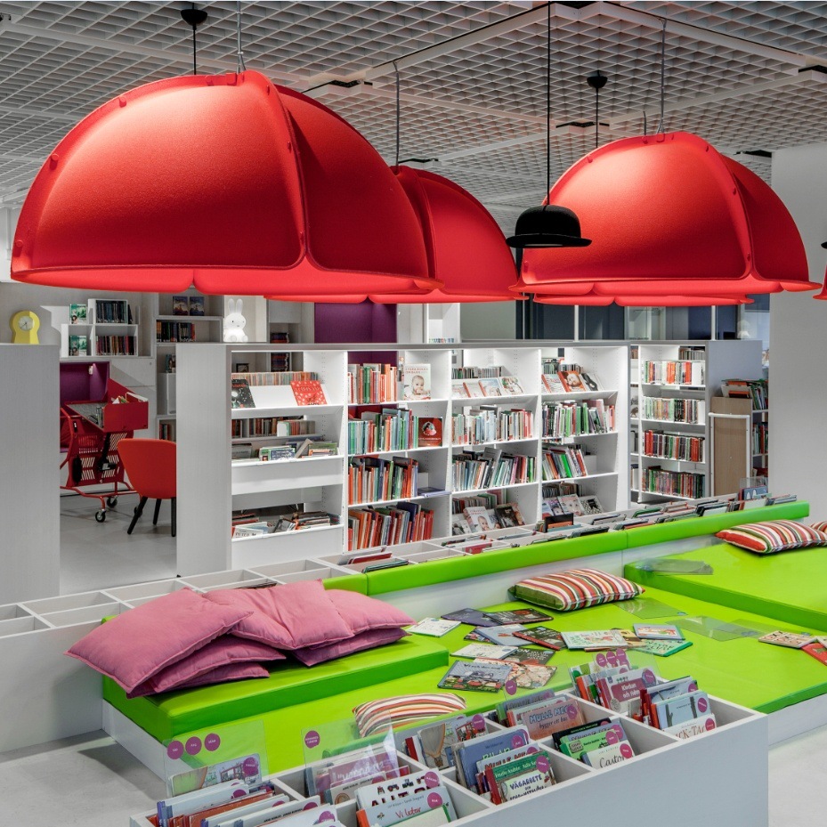 厂家直供布艺吊灯 创意简约毛毡吸音灯 尺寸定制加工声学吸音灯