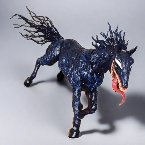 Marvel Venom 3 Last Dance Can Do Shf Venom War Horse Solid Horse…