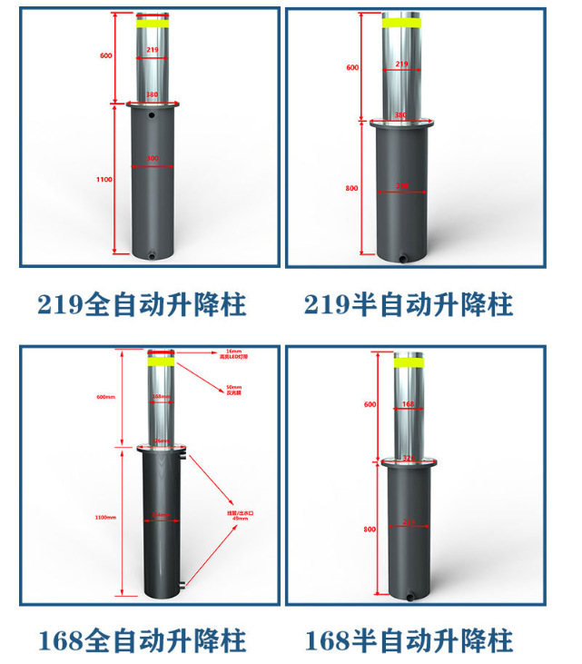 Columna de elevación hidráulica Fabricante de columna de elevación hidráulica Cuánto cuestan barricadas