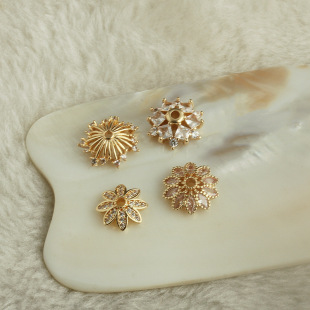 14k����ɫ�U�����z���� diy�ֹ��Ʒ��� ̫ꖻ�ˮ����������ñ