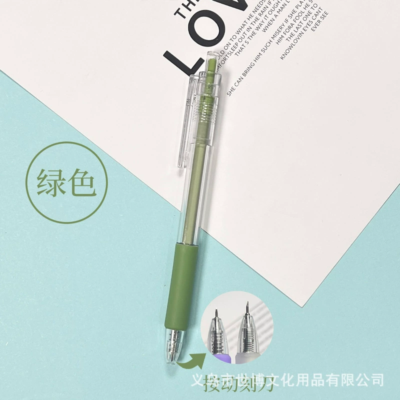 Precision Craft Knife for Students, Colored Soft Grip, Interchangeable Blades