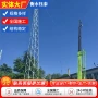 定制独立热镀锌圆钢杆塔