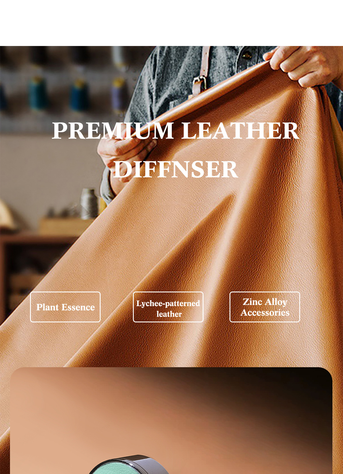 High-End Popular Car Air Outlet Aromatherapy Car Perfume Car Deodorization and Odor Removal Adjustable Car Fragrance Diffuser