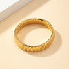 Brand gold watch, watch strap, fashionable bracelet, retro sophisticated jewelry, European style