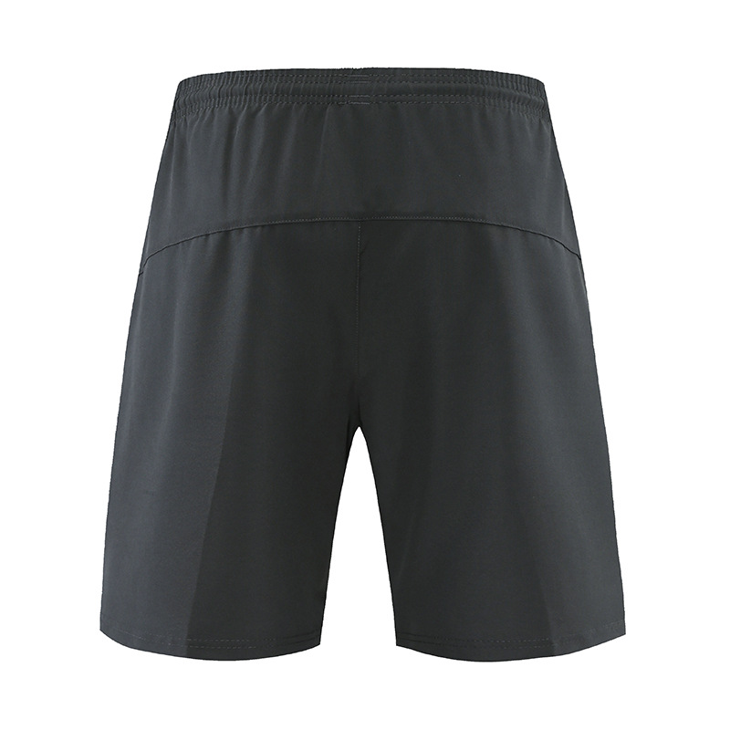 Pantalones cortos deportivos de secado rápido casuales para hombres de verano pantalones cortos elásticos de seda de hielo sueltos rectos en stock imprimible LG